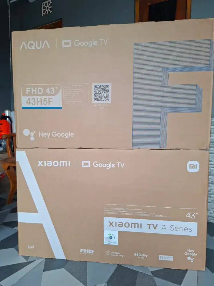 Xiaomi & Aqua google tv 43 inch