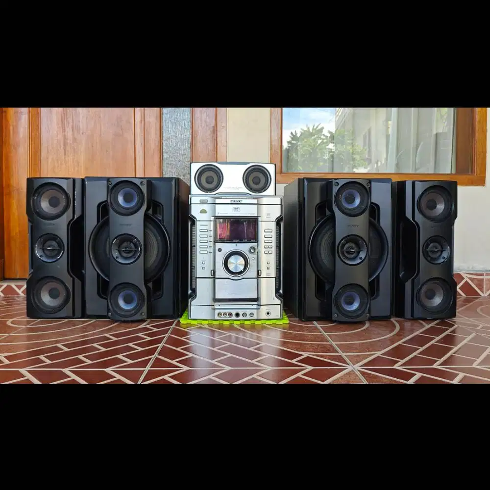 Sony HCD GN88D Set Head Remote dan Speaker