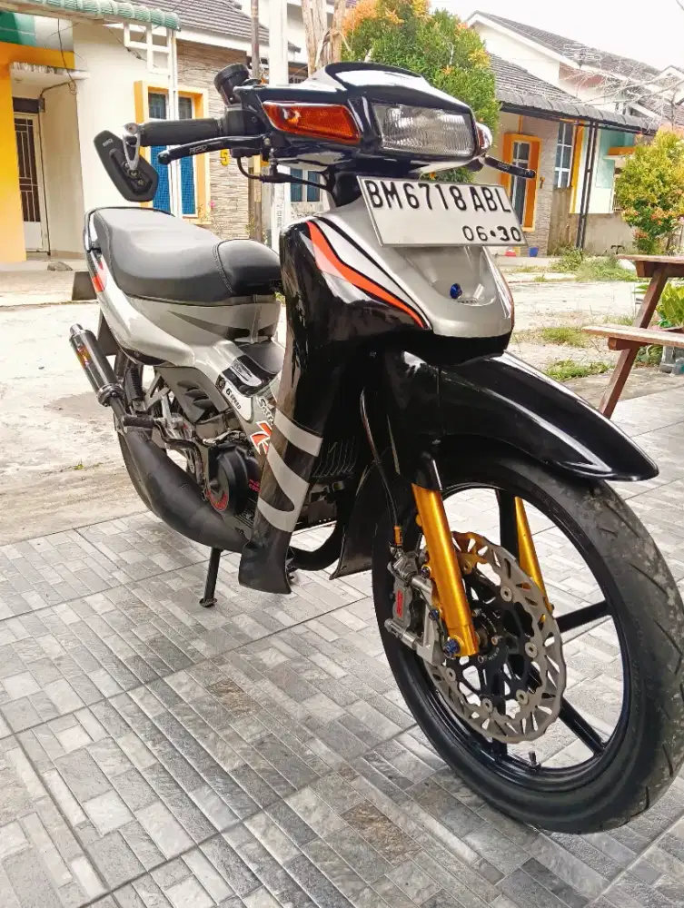 Jual cepat satria lumba2 2tak  full restorasi