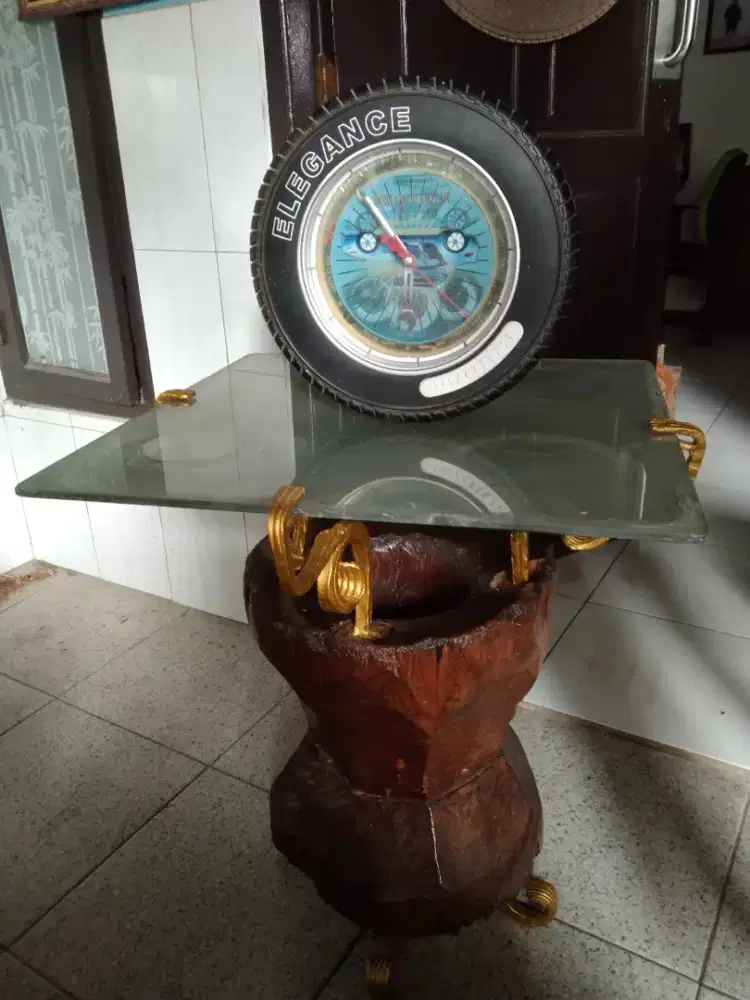 Jual murah meja lesung antik, unik dan keren