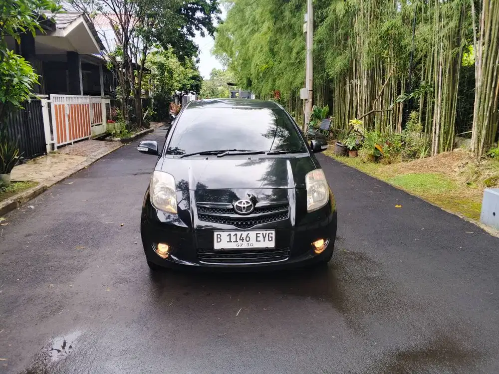 YARIS 2008 E AT MATIK HITAM SIAP PAKAI