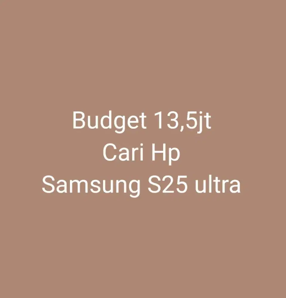 Cari HP Samsung S25 Ultra Sein