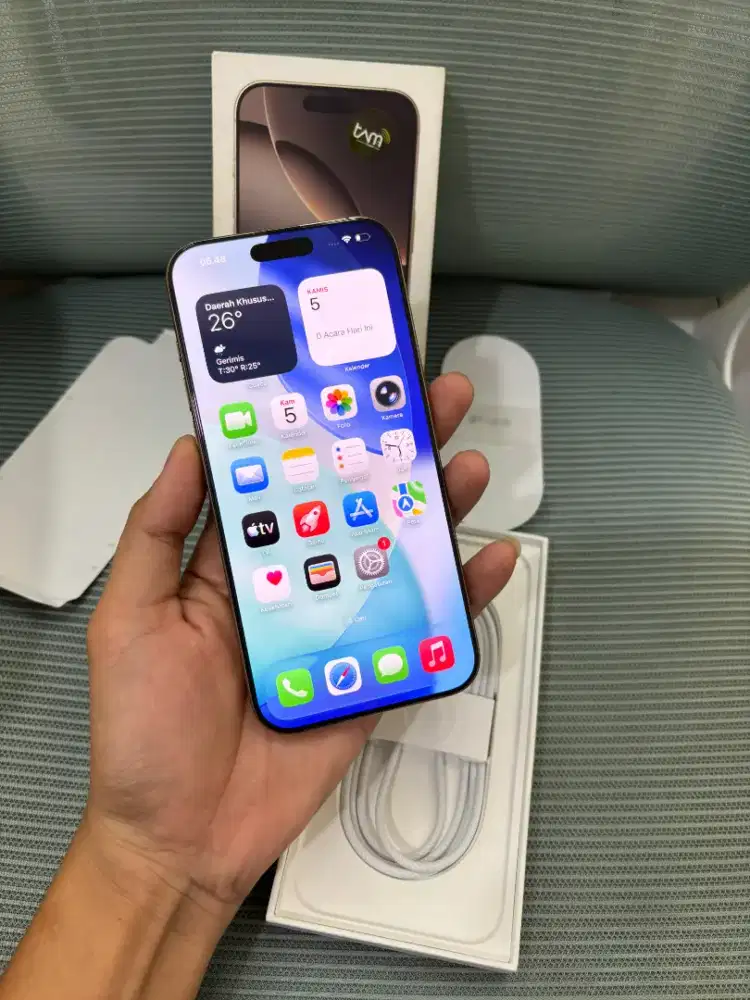 Iphone 16 Pro max 256 GB Resmi IBOX