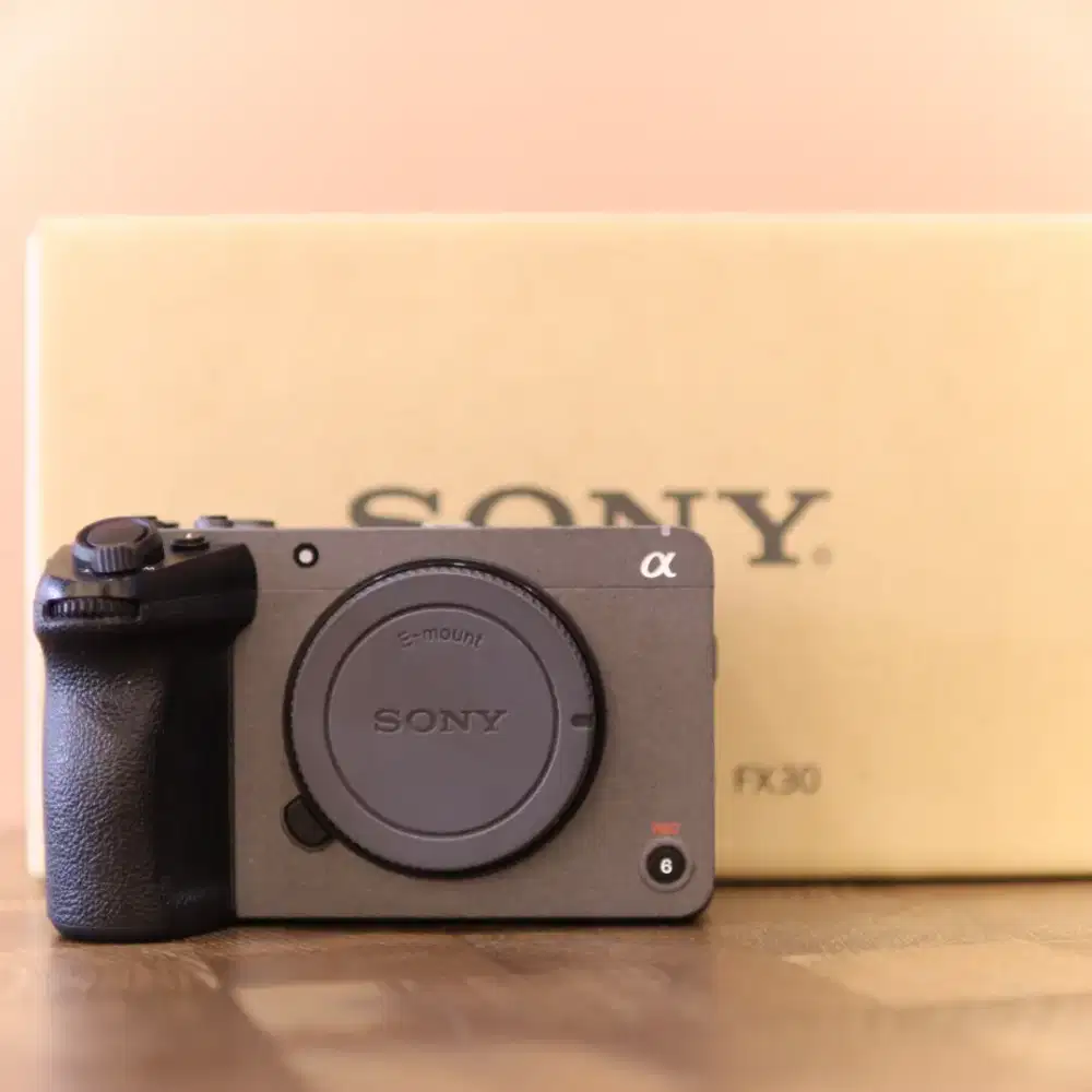 Camera Sony FX30 Digital CinemaLine APS-C Body Only Fullset