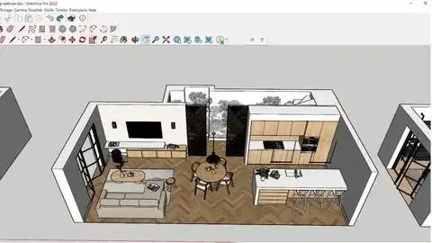 Drafter autocad dan sketchup