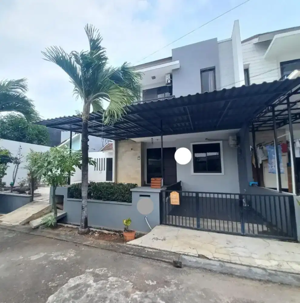 Jual Rumah Bagus Dgn Kelebihan Tanah di Cluster Harmoni, Harapan Indah