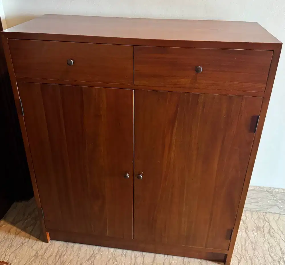 Rak Sepatu-Teak Wood