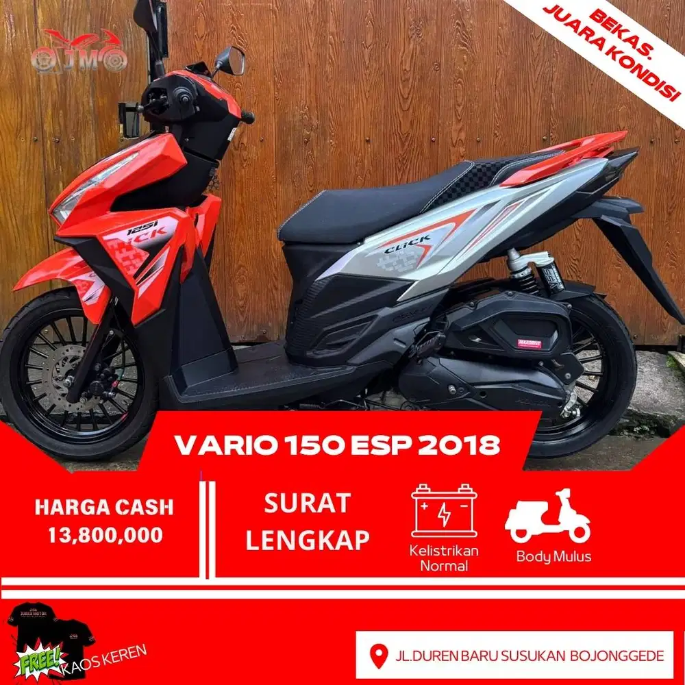 VARIO 150 ESP 2018 SURAT LENGKAP YANG SUKA MODIF TINGGAL NERUSIN AJA