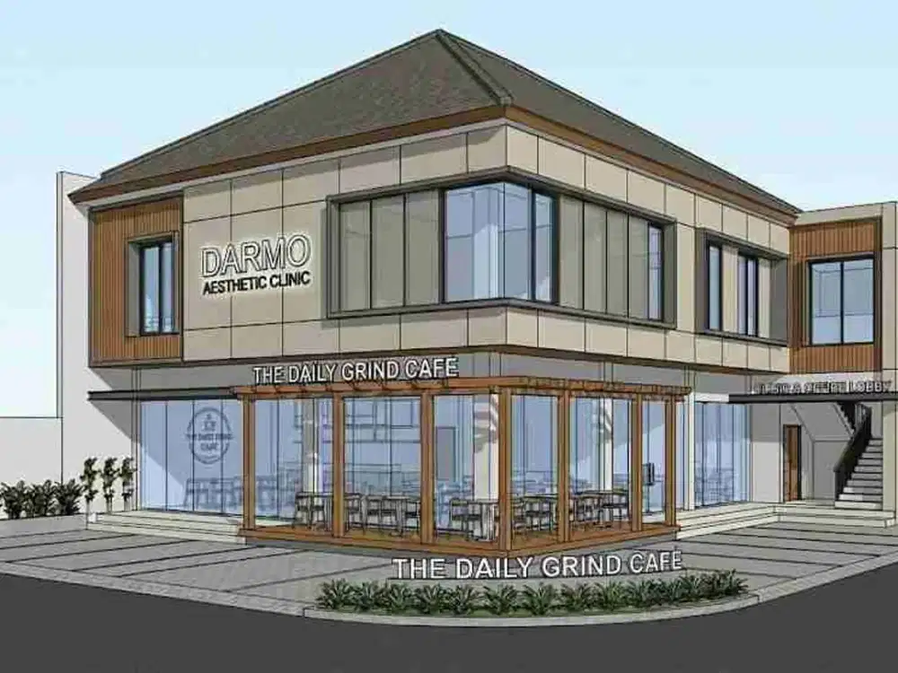 Disewakan Bangunan Komersial Raya Darmo Permai I 325 m2 Dekat Monopole dan Madam Chang