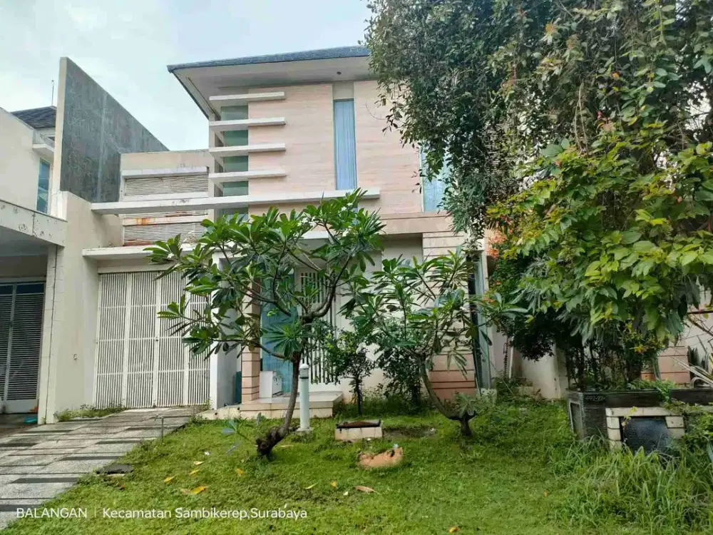 Dijual  via  lelang rumah pakuwon indah cluster the mansion kawasan elite