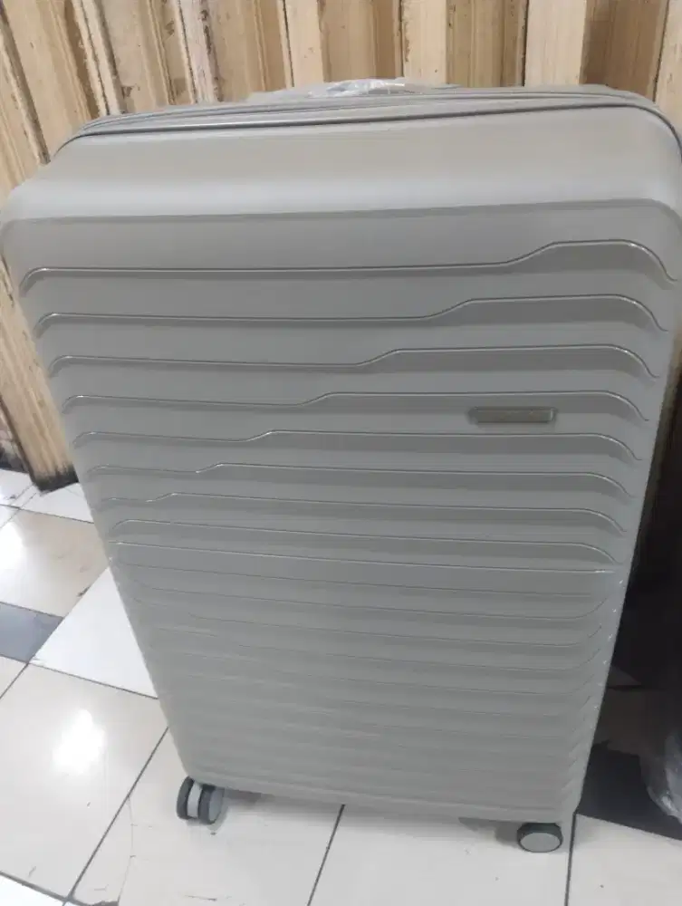 Jual koper jumbo 32 inci roda putar bahan karet