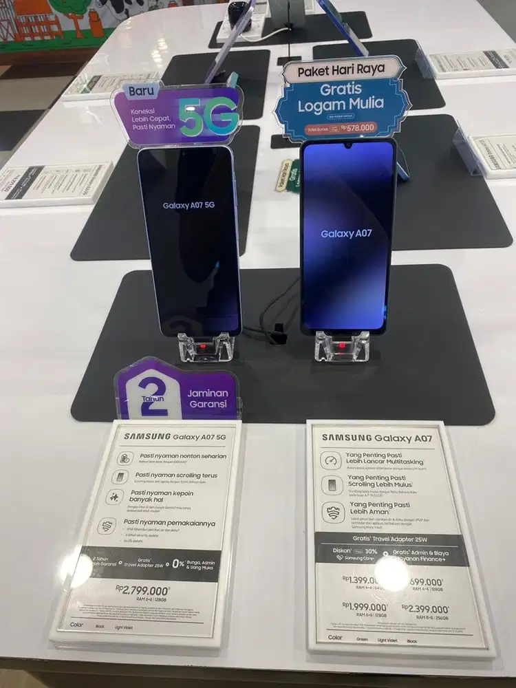 Samsung A07 dan A07 5G