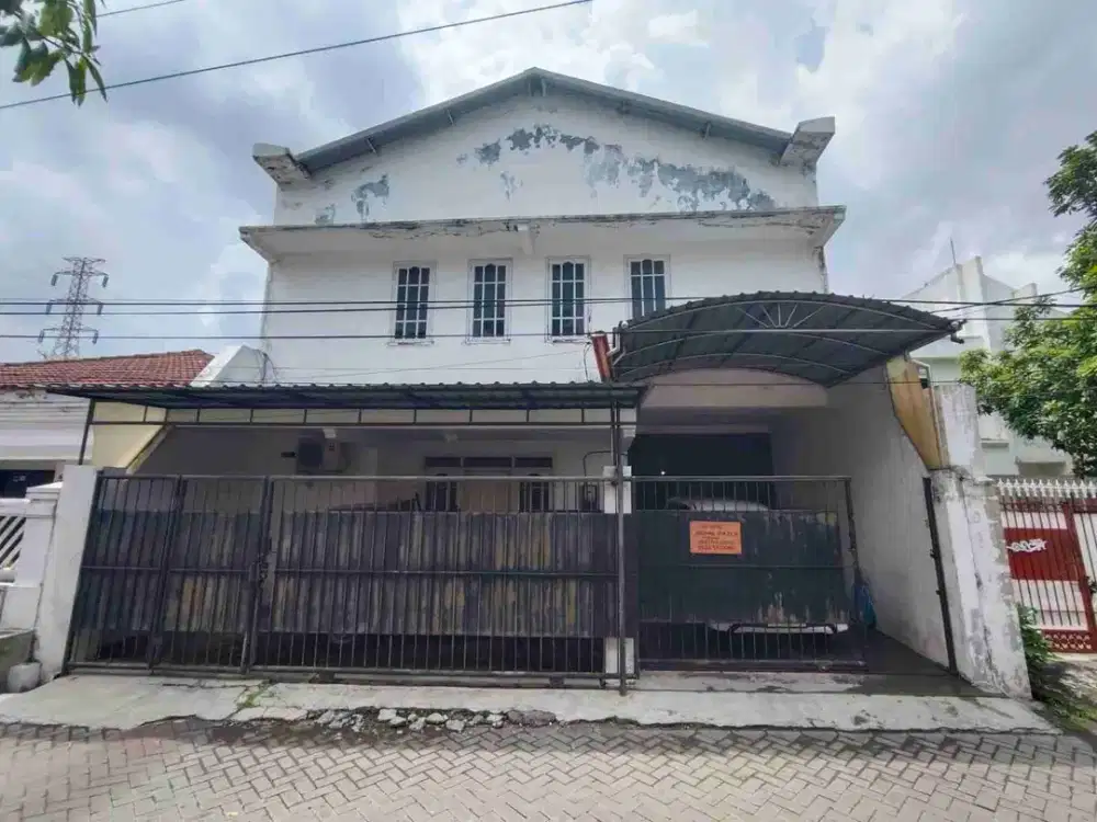 Dijual via lelang rumah Lebak arum surabaya cocok untuk investasi