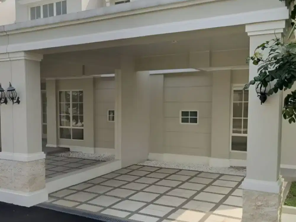 Rumah American Classic Bernuansa Resort di Podomoro Park Bandung