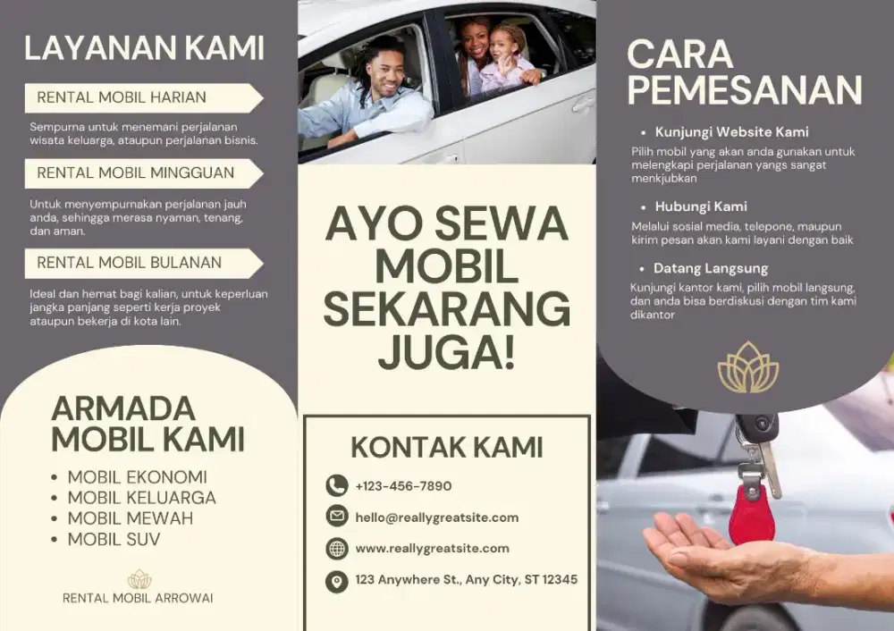 TRAVEL DOOR TO DOOR ATAU RENTAL MOBIL CARTER