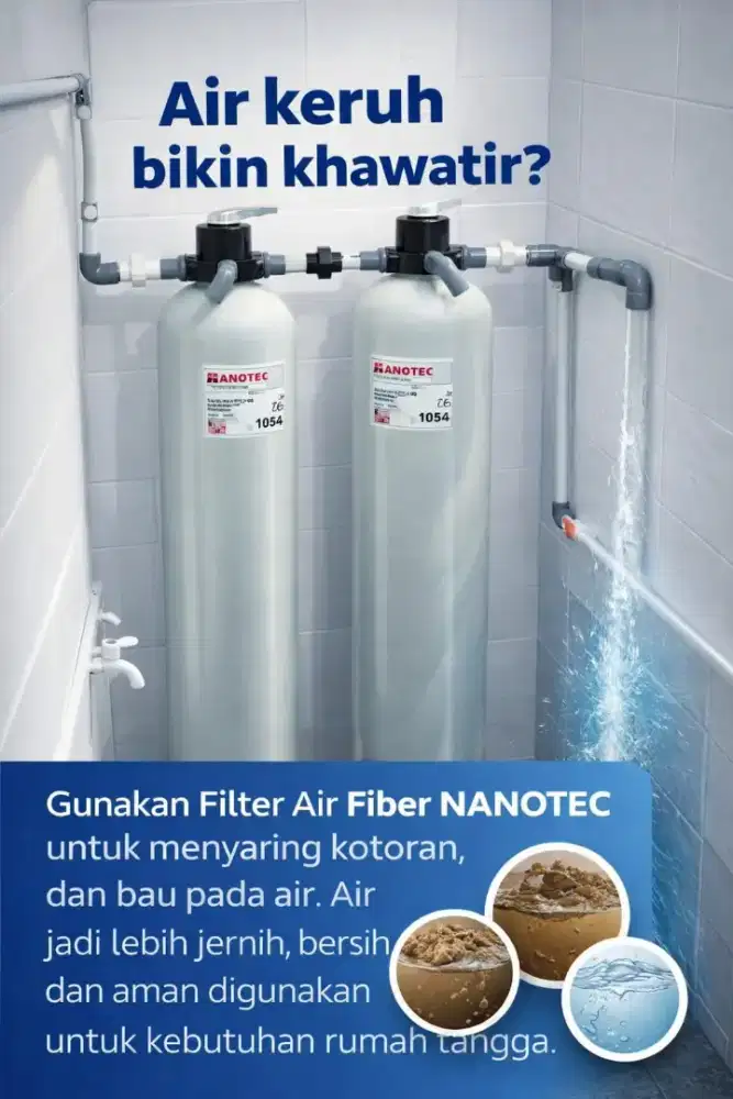 Filter Air Ampuh Mengatasi Air Kuning di Rumah