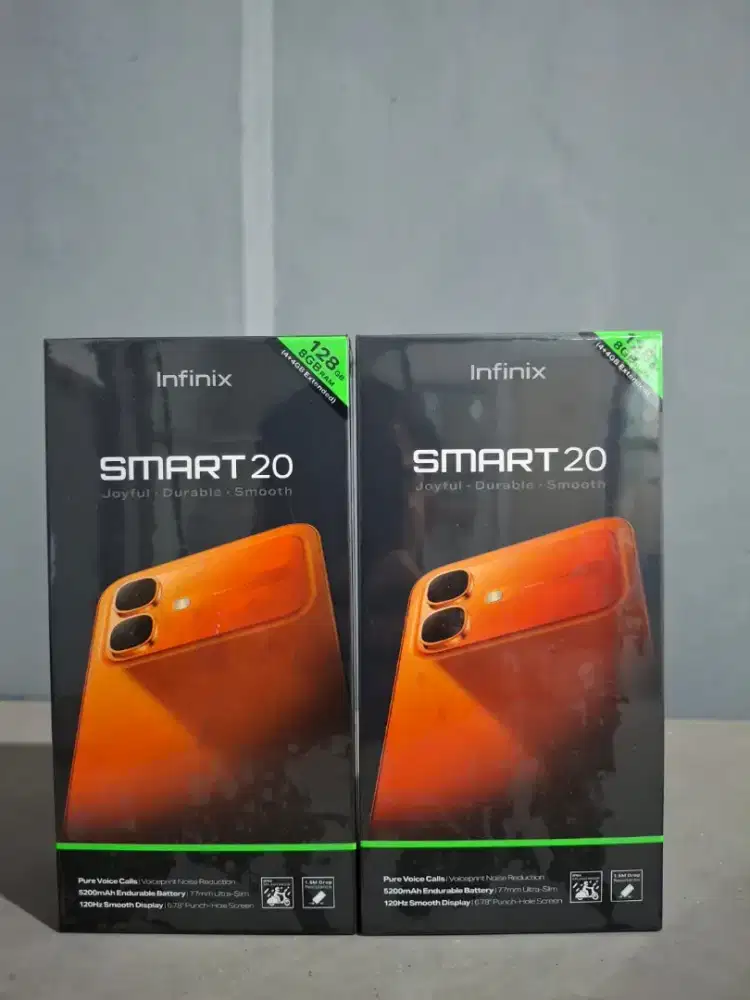INFINIX SMART 20 RAM 4/128 GB GARANSI RESMI