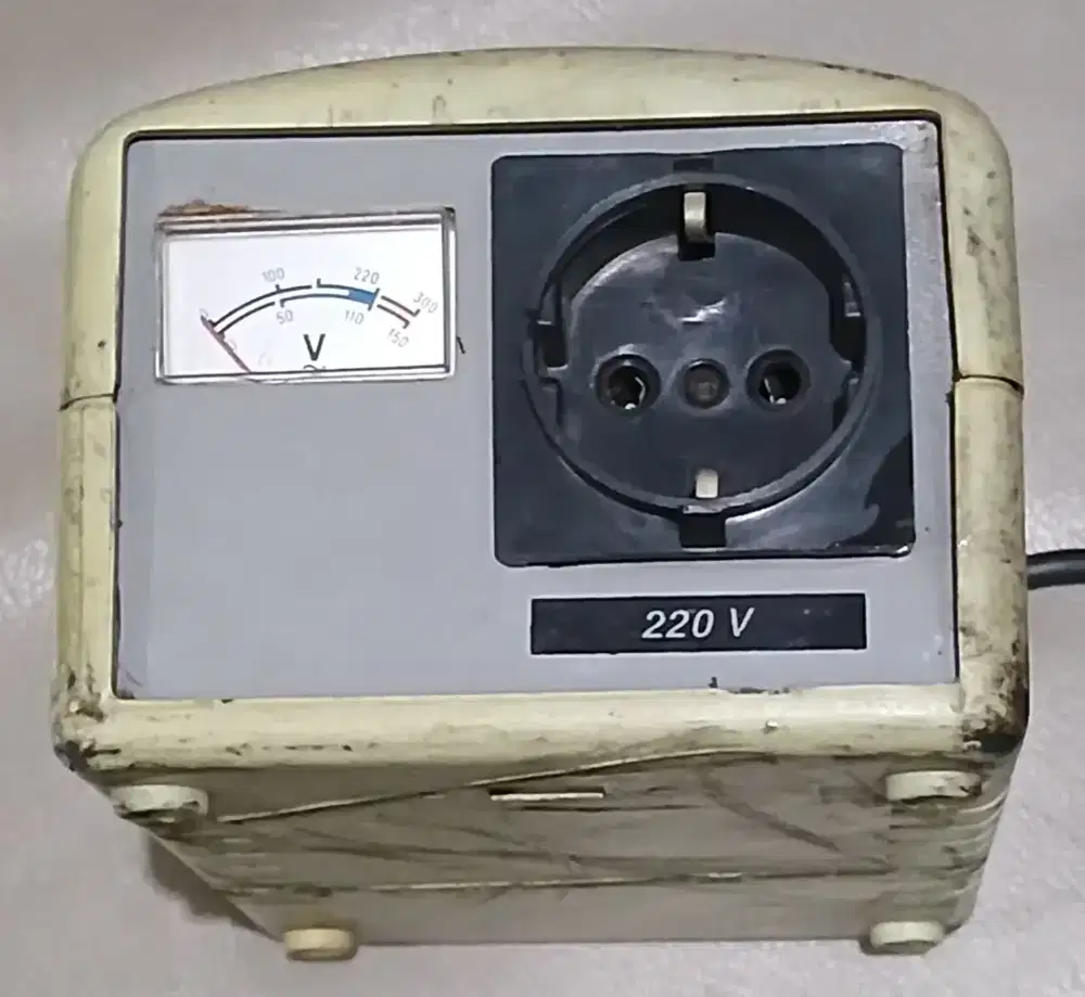 Stavolt merk AOA nyala jarum OK lampu mati saya 500 watt NORMAL POL