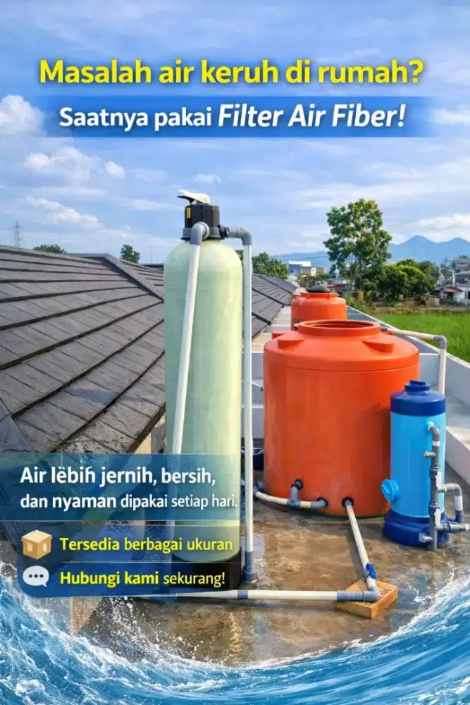 Filter Air Solusi Air Sumur Keruh dengan Filter Air Modern