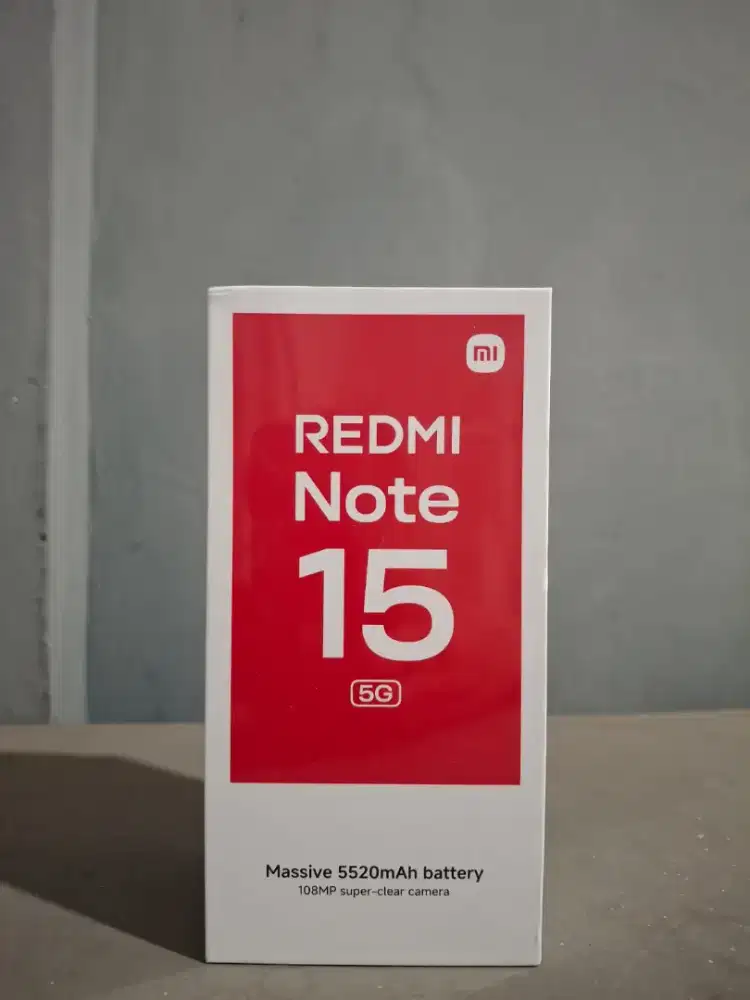 REDMI NOTE 15 5G RAM 8/256 GB GARANSI RESMI