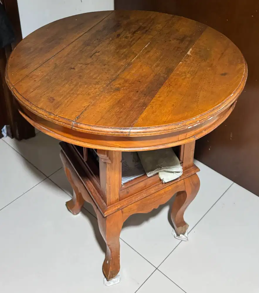 Meja Kecil - Kayu Jati