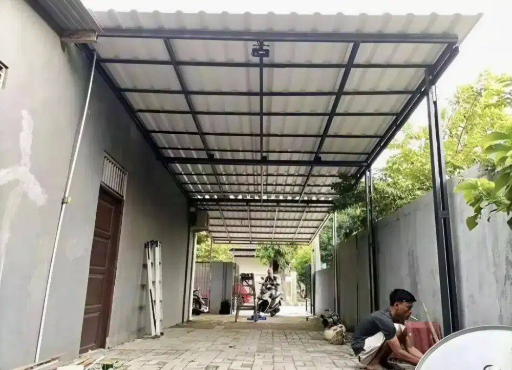 Pasang kanopi atap alderon Rs