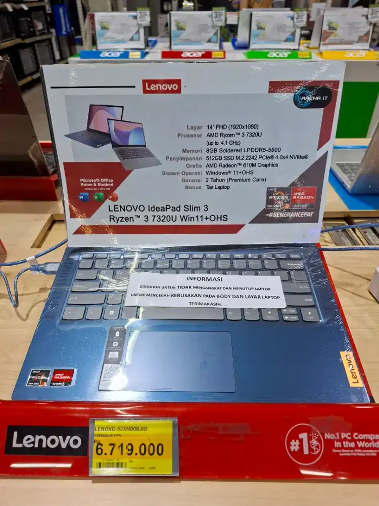 Lenovo Ideapad Slim 3 Ryzen 3 harga promo