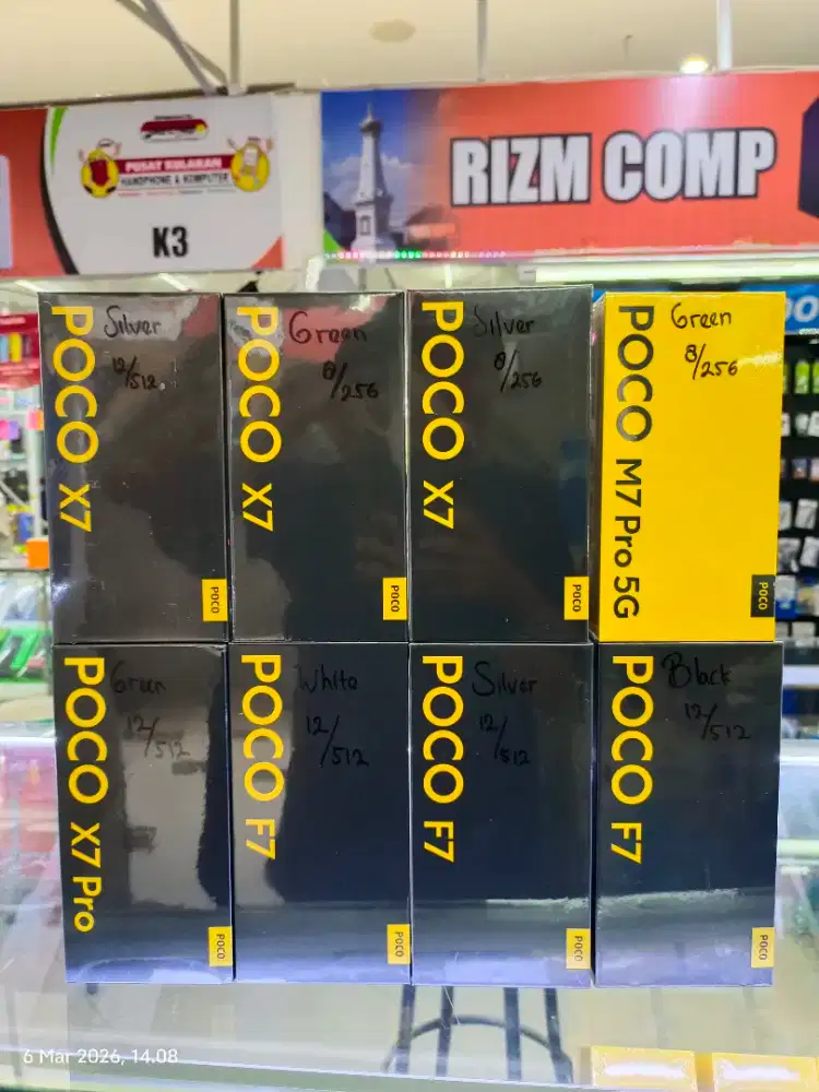 Poco M7 pro 5g new BNIB garansi 15 bulan