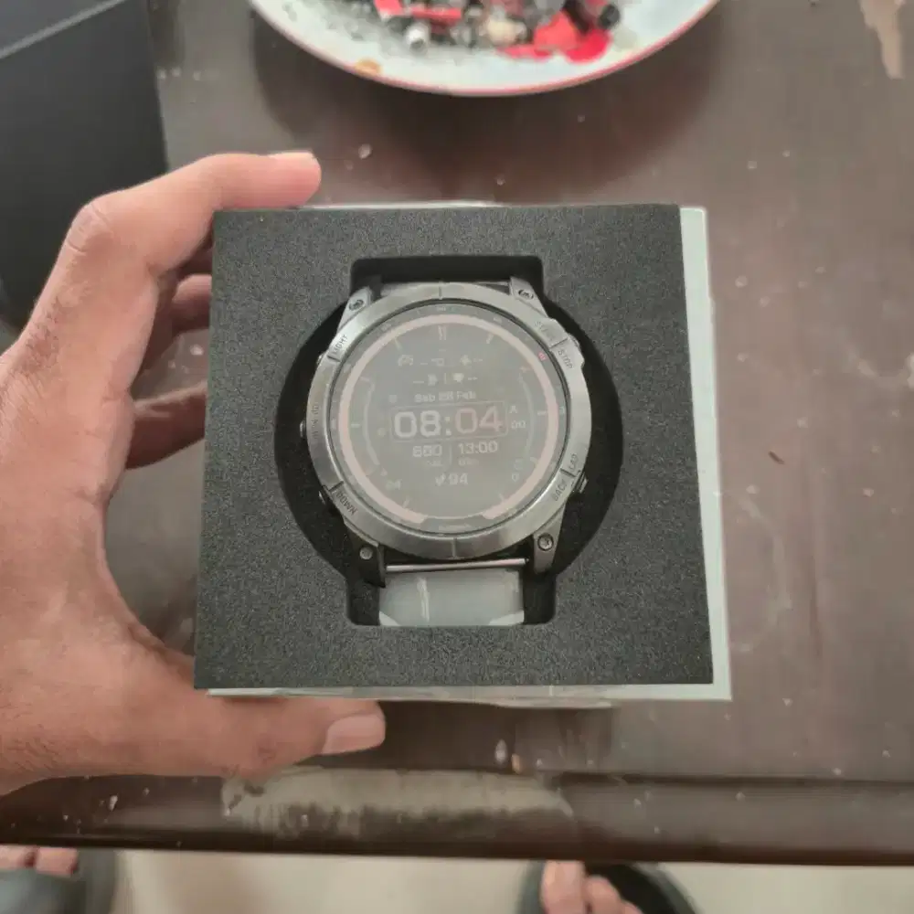 Garmin Fenix 7X sapir solar TITANIUM istimewa