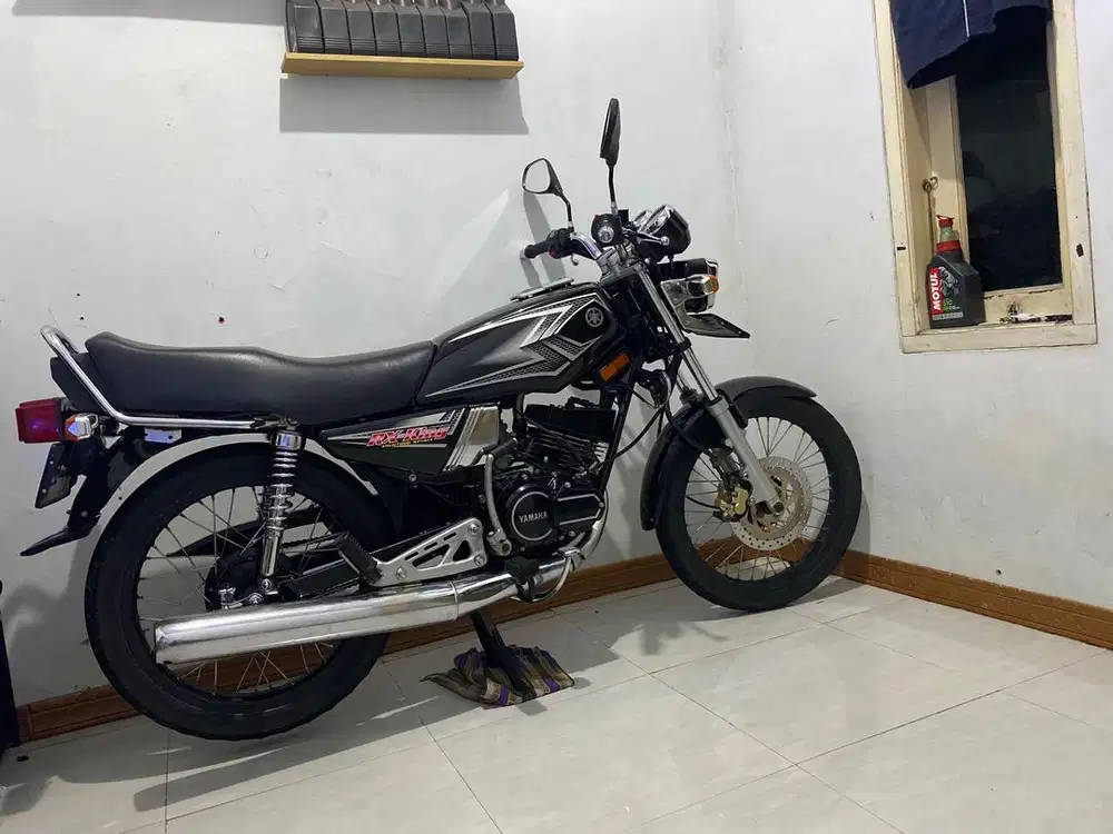 Jual santai rx king tahun 2002 asli hitam plat A serang banten