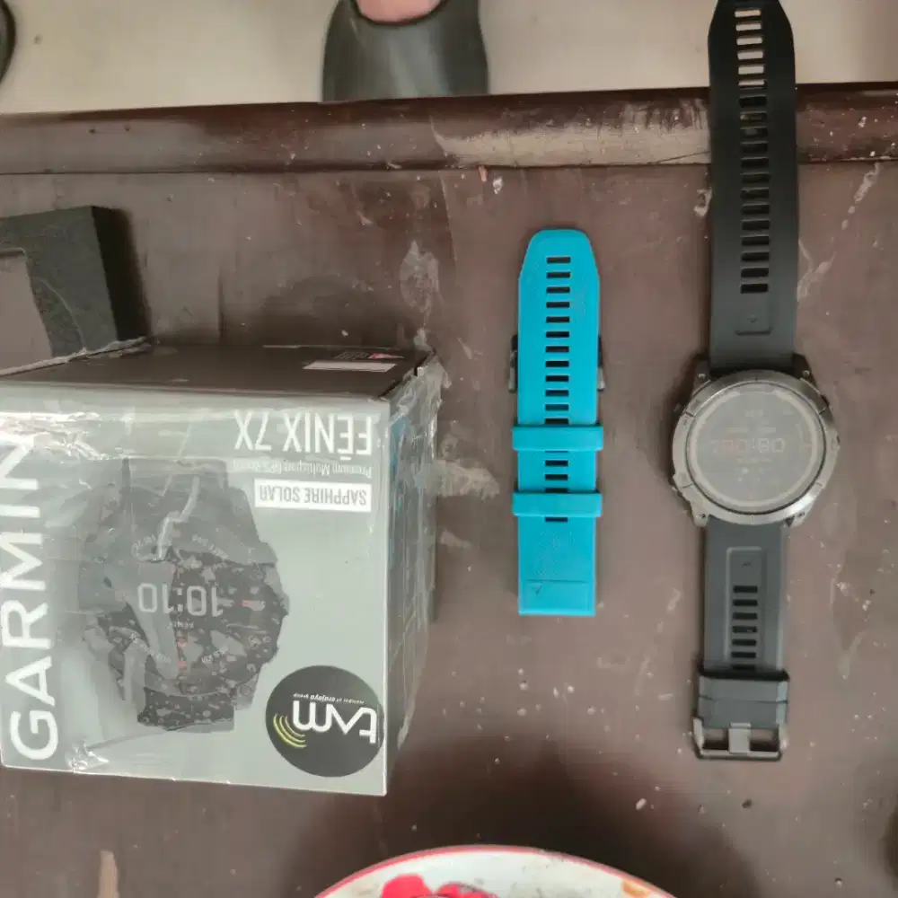Garmin Fenix 7X sapir solar TITANIUM istimewa