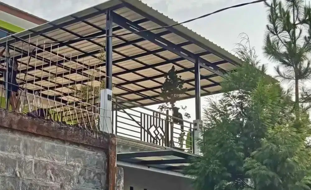 Kanopi baja ringan atap alderon