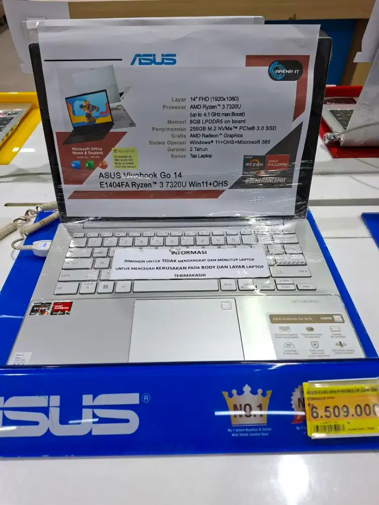 Asus Ryzen 3 7320U E1404FA-FHD3823M