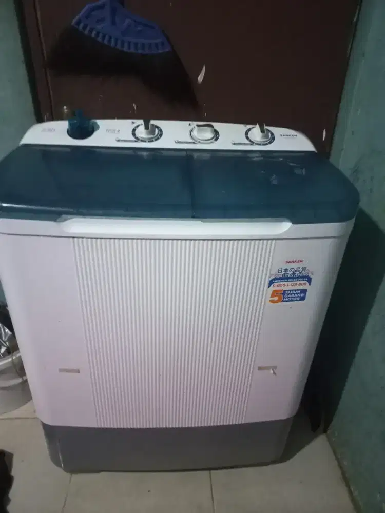Mesin cuci sanken 8kg