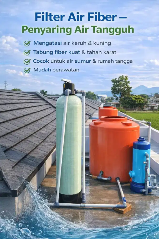 Filter Air Anti Bau dan Anti Karat Air Lebih Jernih