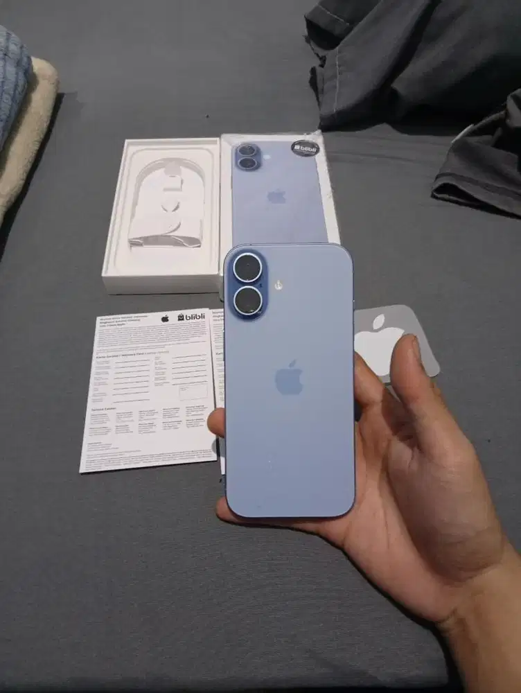 Iphone 17 256gb Ibox Fullset Mulus No Minus Hb 100% Garansi On