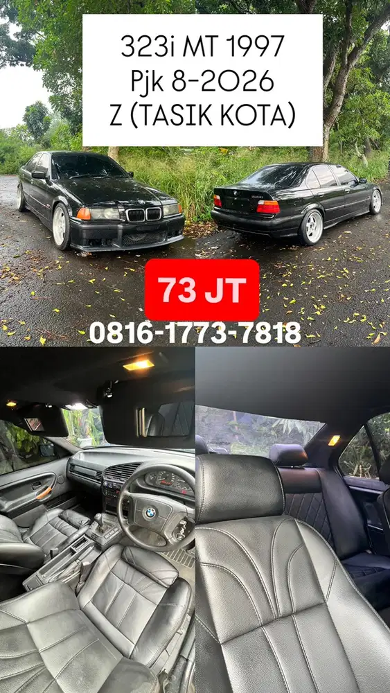 BMW 323i 1997 Bensin