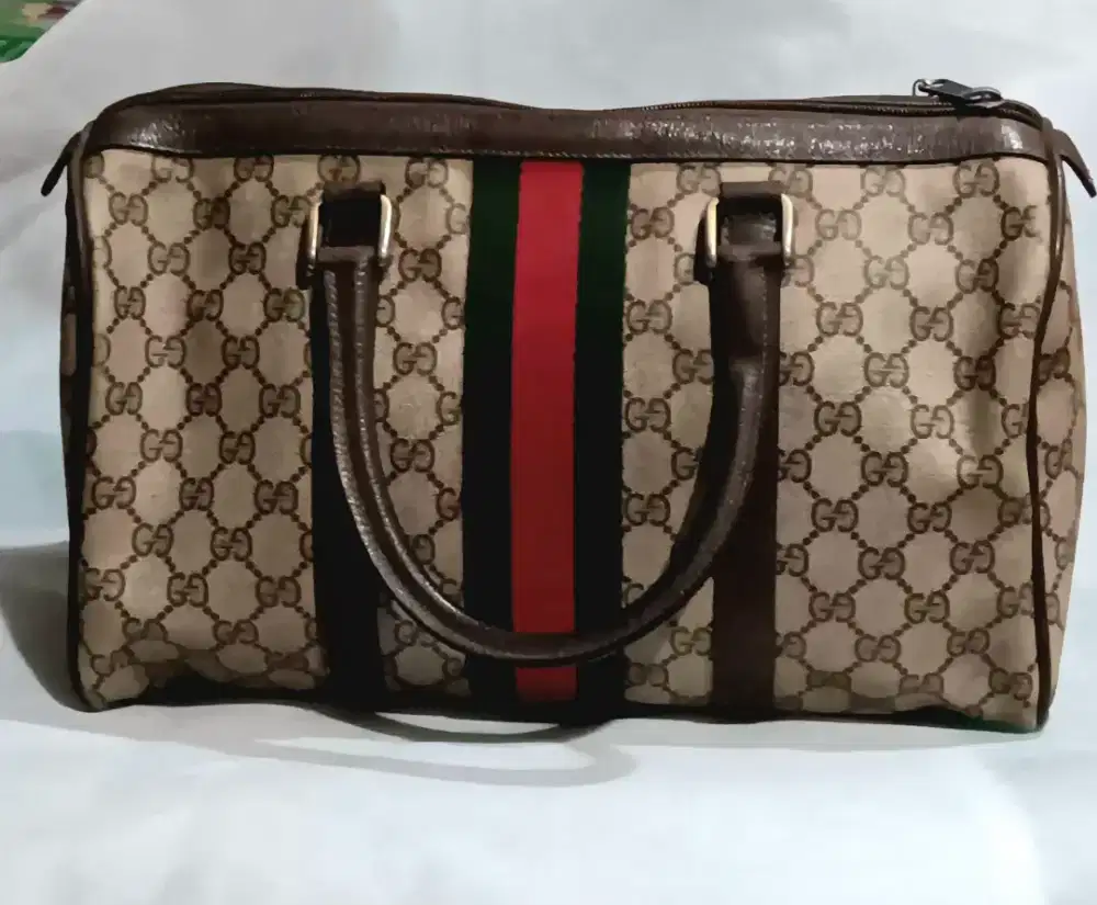 Gucci Accessory Collection Vintage Boston Bag (Speedy).