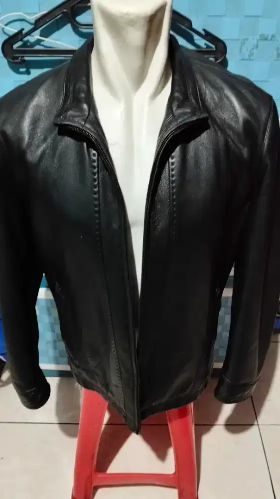 Jaket kulit asli domba
