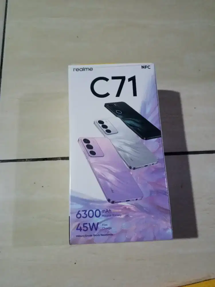 Jual cepat Realme C71 4+4/128