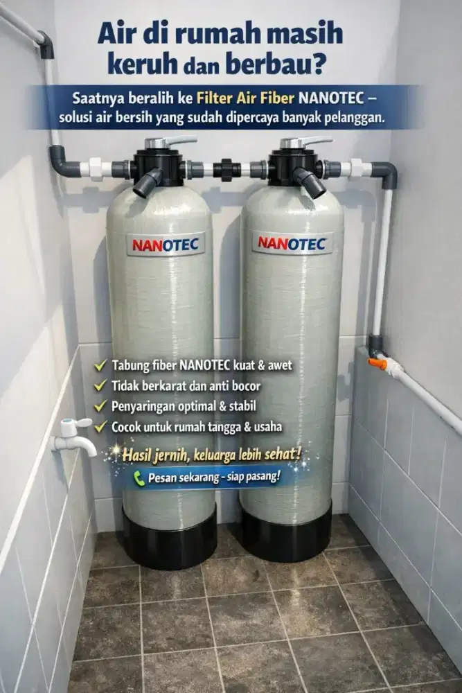 Filter Air untuk Air Tanah yang Lebih Jernih