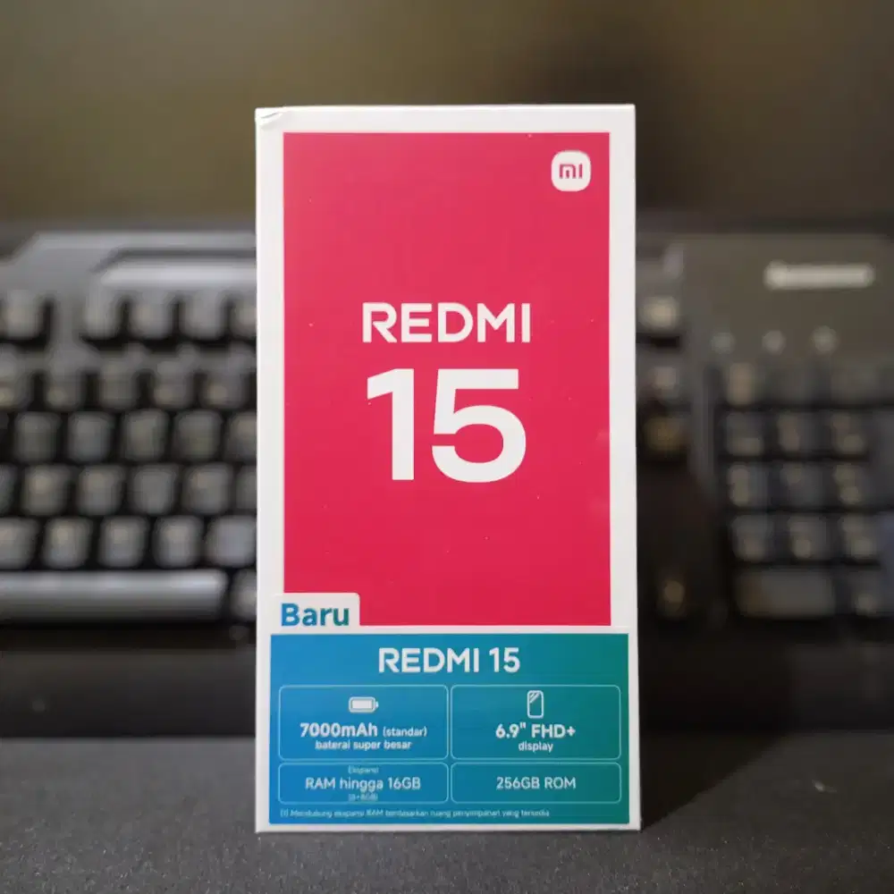 Xiaomi Redmi 15 Ram 8/256 GB Segel Garansi Resmi