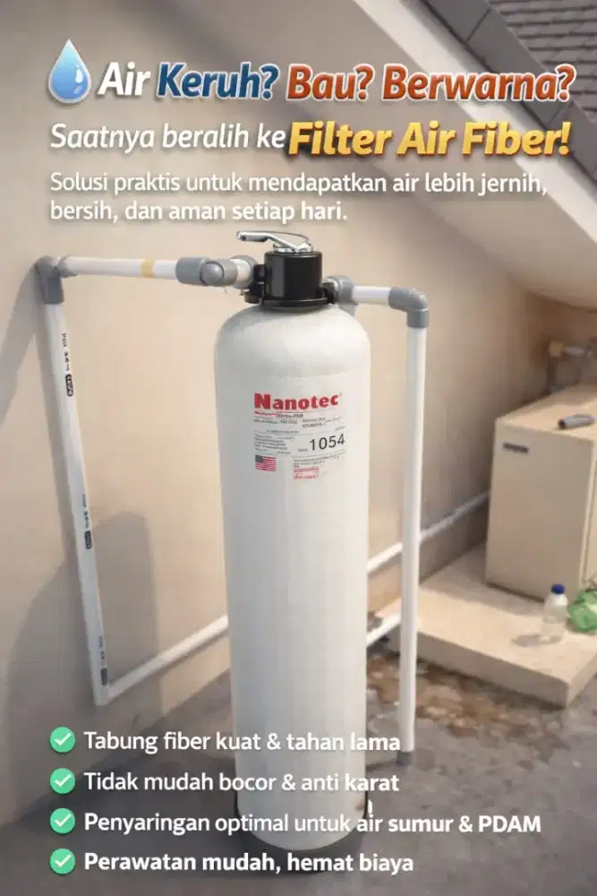 Filter Air Bersih Lebih Sehat dengan Filter Air