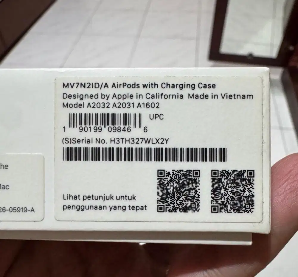 Airpods Gen 2 Ex ibox