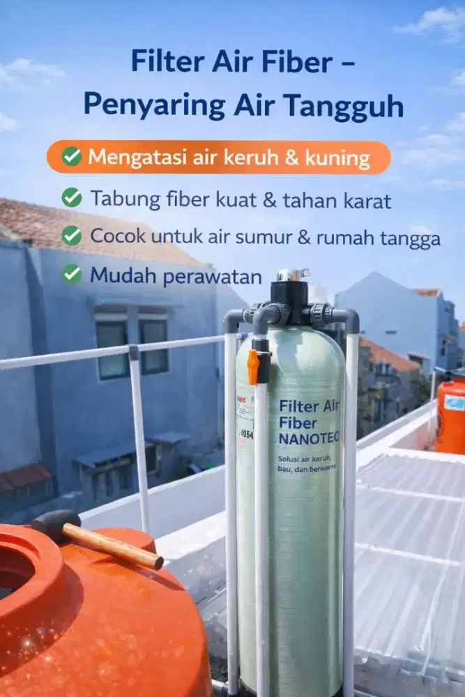 Filter Air untuk Air Bersih Bebas Kotoran