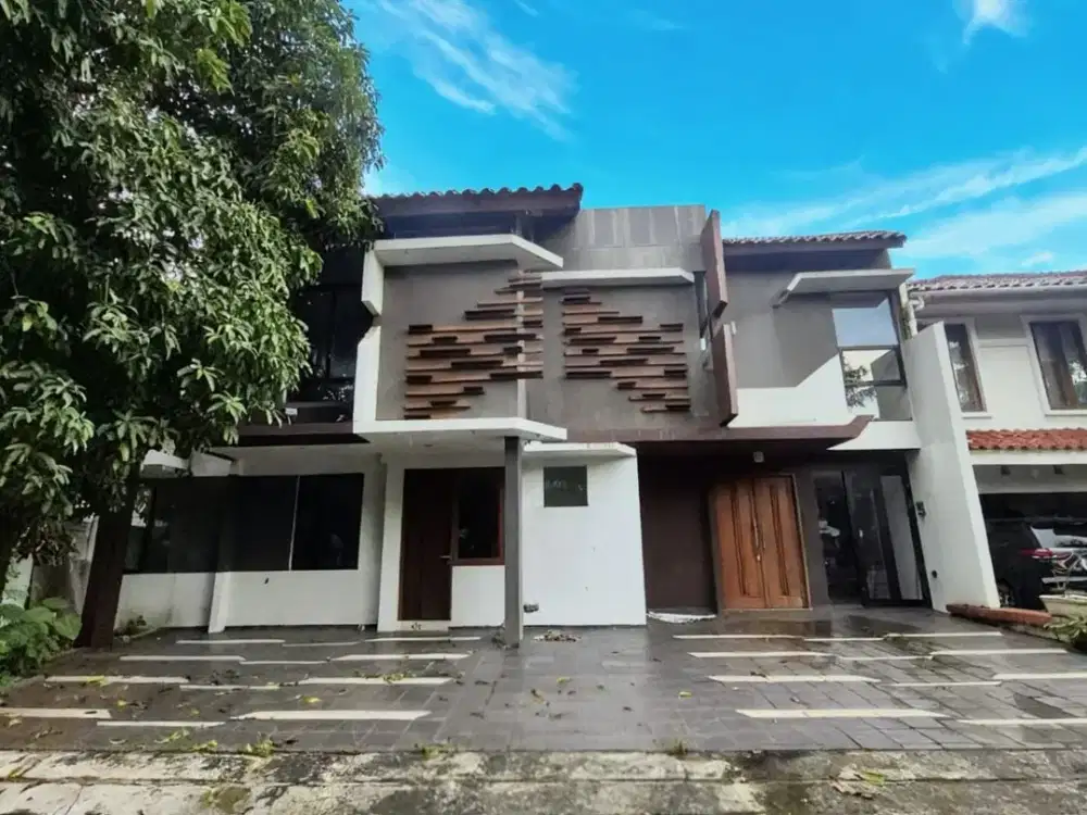 Hotsale Rumah Cantik di Puri Bintaro Hadap Taman Hijau Jarang Ada