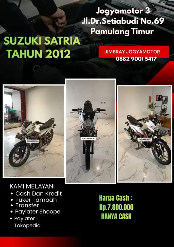 A_Suzuki Satria Fu 150 Tahun 2012
