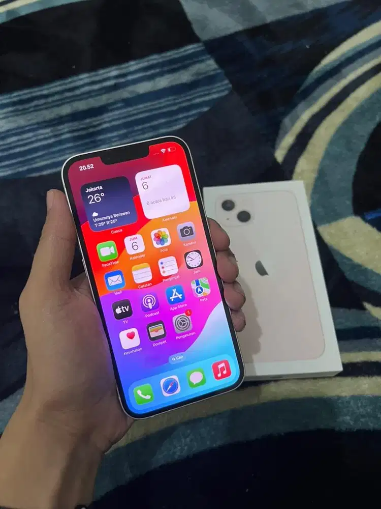 Iphone 13 128gb iBox Pink Fullset Original