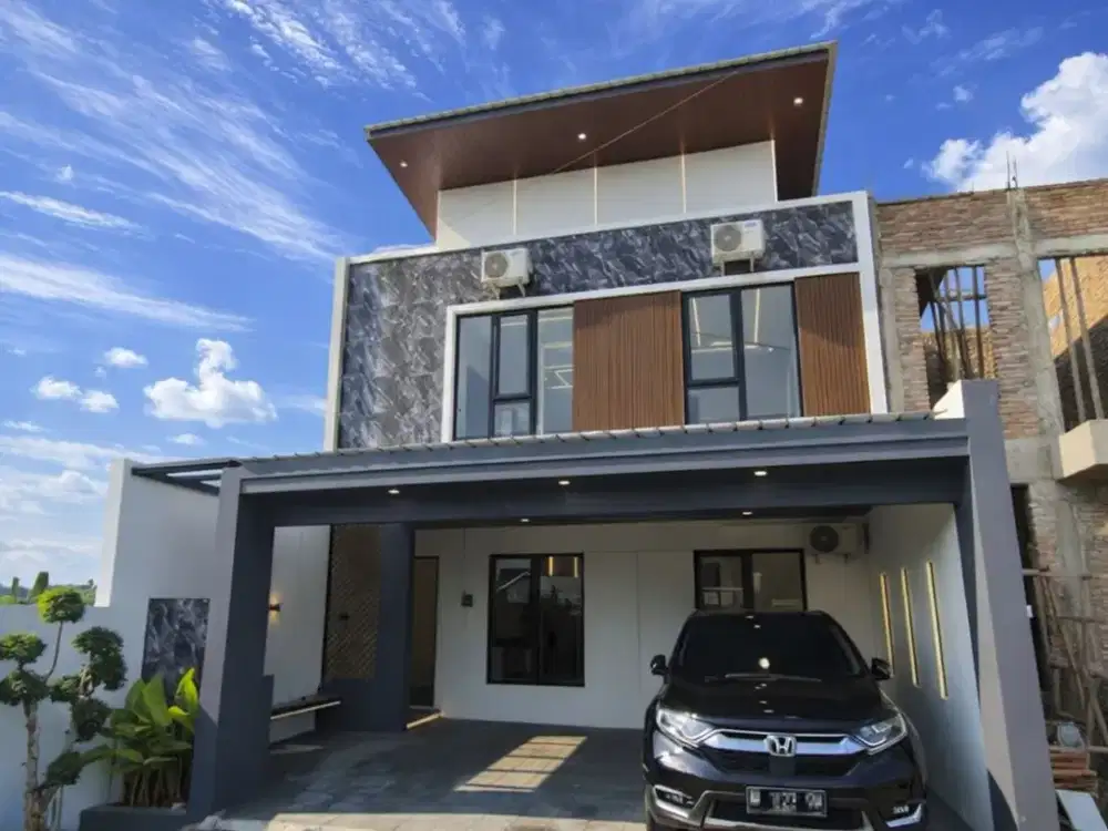 Dijual Rumah 2 Lantai Baru Full Furnished Dekat SD Model