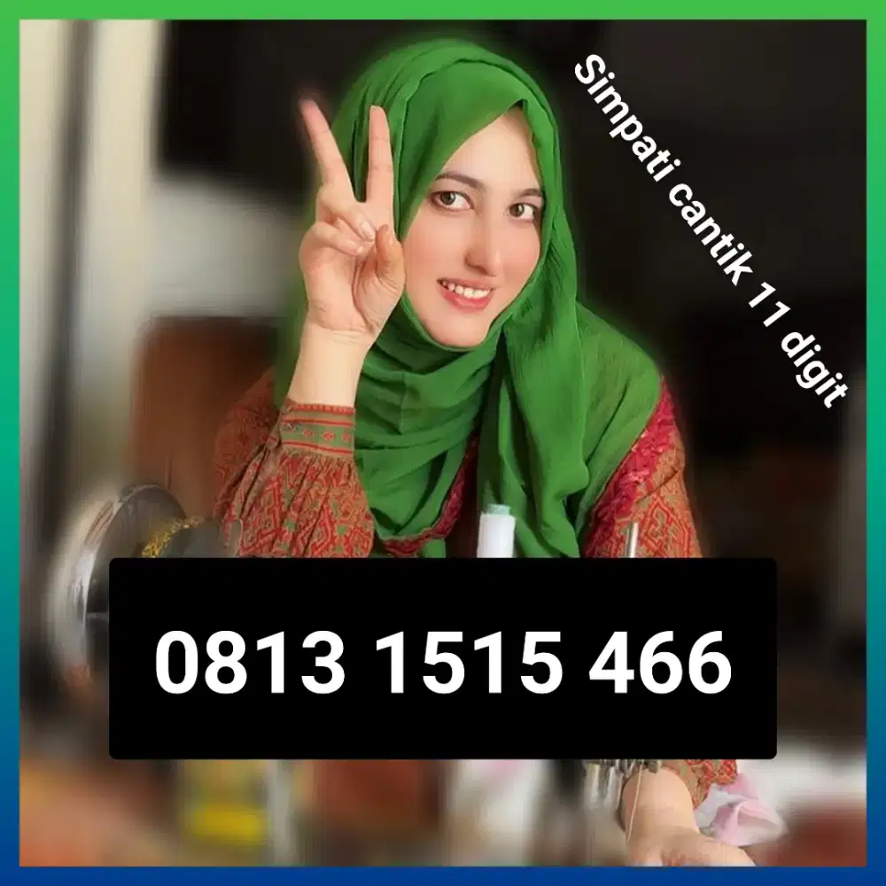Gitar nomor cantik simpati Telkomsel 11 digit